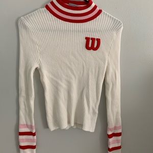 forever 21 x wilson collab sweater